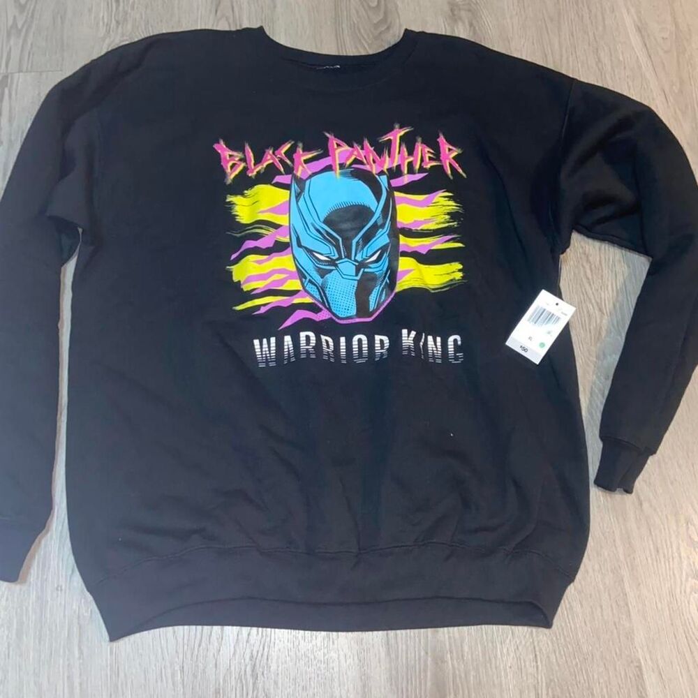 Marvel Men's Black Sweatshirt XL